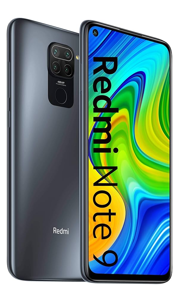 Xiaomi Redmi Note 9 ブラック本体 Xiaomi Redmi Note 9 4GB/128GB Onyx Black (UK Version +